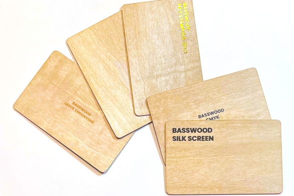 Basswood Card