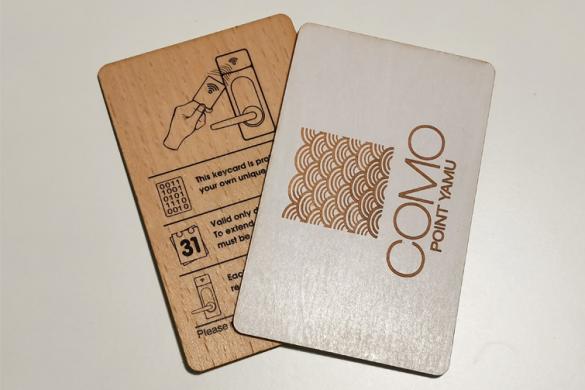 Wooden Keycards